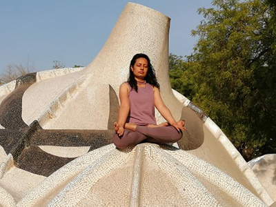 Mediatation at Smita's Yoga Mantra