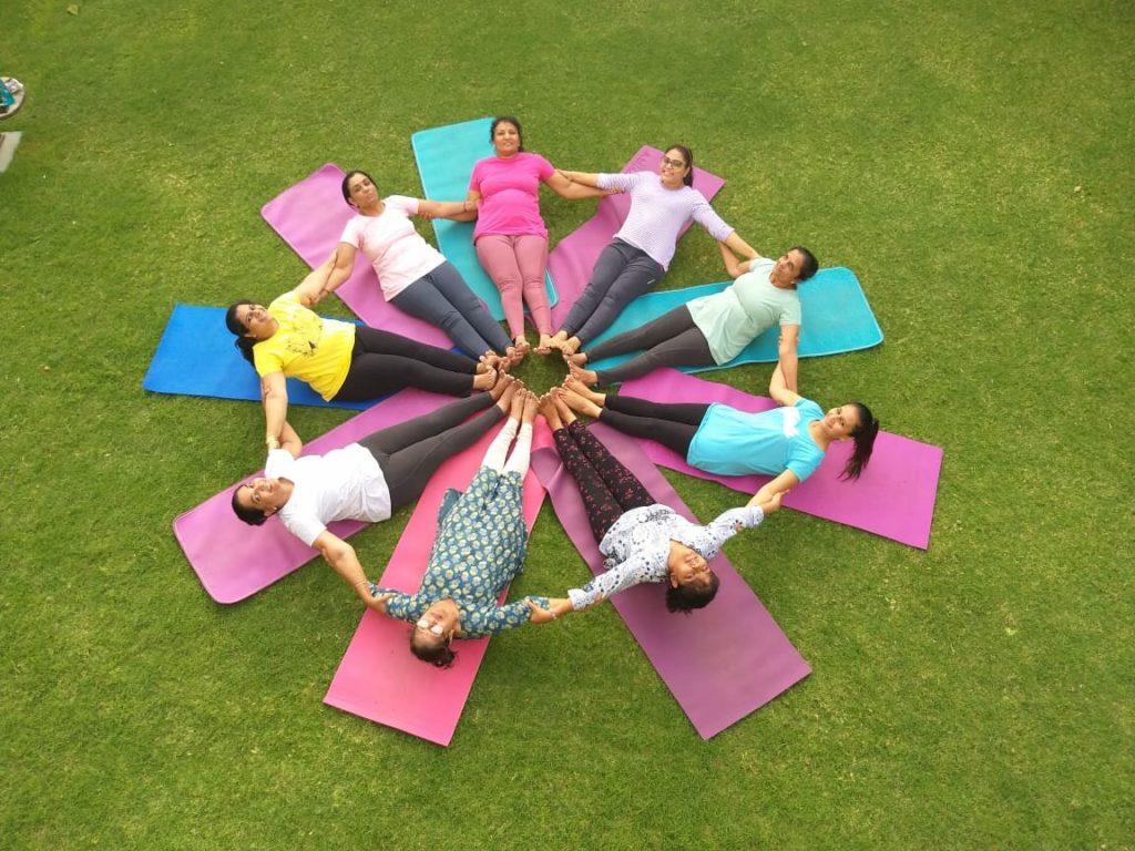 group yoga