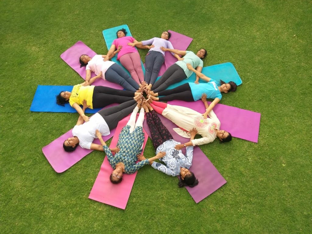 group yoga motivation
